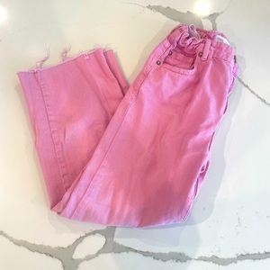 Zara Girls Pink Jeans Size 11-12